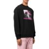 Off-White Men’ s FW22 Alphabet Logo Pattern Printing Round Neck Pullover Long Sleeves Black