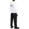 Off-White Men’ s FW22 Alphabet Logo Printing Drawstring Loose Fit White
