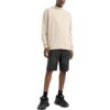 Off-White Men’ s FW22 Alphabet Logo Printing Round Neck Long Sleeves Loose Fit Creamy White T-Shirt