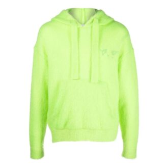 Off-White Men’ s FW22 Arrow Logo Printing Loose Fit Green Yellow Off-White Men’ s FW22 Arrow Logo Printing Loose Fit Green Yellow