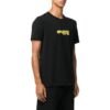 Off-White Men’ s FW22 Arrow Logo Printing Round Neck Short Sleeve Fitted Fit Black T-Shirt
