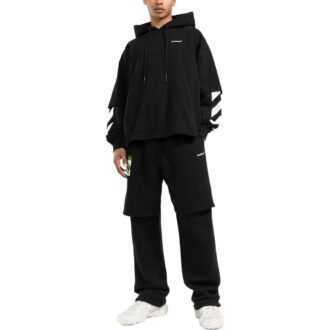 Off-White Men’ s FW22 Arrow Printing Casual Pants/Trousers Black Off-White Men’ s FW22 Arrow Printing Casual Pants/Trousers Black