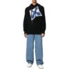 Off-White Men’ s FW22 Arrow Printing Knit Loose Fit Black