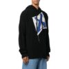 Off-White Men’ s FW22 Arrow Printing Knit Loose Fit Black
