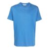 Off-White Men’ s FW22 Back Large Logo Printing Round Neck Short Sleeve Blue T-Shirt