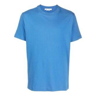 Off-White Men’ s FW22 Back Large Logo Printing Round Neck Short Sleeve Blue T-Shirt Off-White Men’ s FW22 Back Large Logo Printing Round Neck Short Sleeve Blue T-Shirt