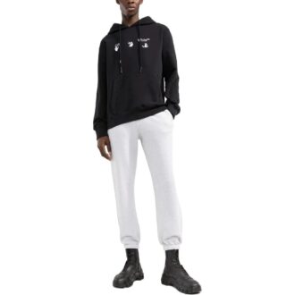 Off-White Men’ s FW22 Back Logo Printing Bundle Feet Sports Pants/Trousers/Joggers Gray Off-White Men’ s FW22 Back Logo Printing Bundle Feet Sports Pants/Trousers/Joggers Gray
