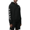 Off-White Men’ s FW22 Back Pattern Printing Hooded Long Sleeves Ordinary Version Black