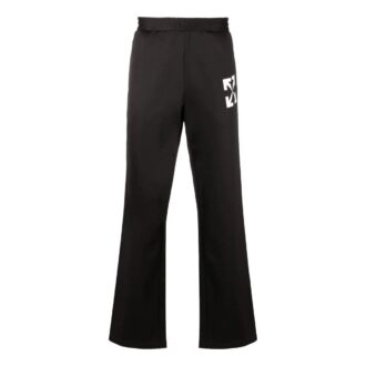 Off-White Men’ s FW22 Casual Arrow Pattern Sports Pants/Trousers/Joggers Black Off-White Men’ s FW22 Casual Arrow Pattern Sports Pants/Trousers/Joggers Black