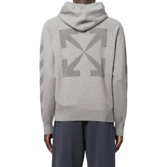 Off-White Men’ s FW22 Casual Pattern Printing Gray