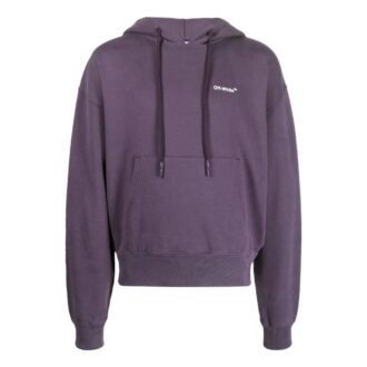 Off-White Men’ s FW22 Character Pattern Slogan Printing Purple Off-White Men’ s FW22 Character Pattern Slogan Printing Purple