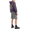 Off-White Men’ s FW22 Character Pattern Slogan Printing Purple