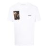 Off-White Men’ s FW22 Character Printing Round Neck Short Sleeve Ordinary Version White T-Shirt