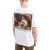 Off-White Men’ s FW22 Character Printing Round Neck Short Sleeve Ordinary Version White T-Shirt