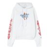 Off-White Men’ s FW22 Graffiti Loose Hooded Long Sleeves White