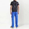 Off-White Men’ s FW22 Logo Arrow Pattern Printing Short Sleeve Slim Fit Black T-Shirt