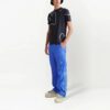 Off-White Men’ s FW22 Logo Arrow Pattern Printing Short Sleeve Slim Fit Black T-Shirt