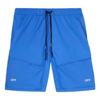 Off-White Men’ s FW22 Logo Diagonal Stripes Printing Drawstring Lacing Casual Shorts Version Blue Off-White Men’ s FW22 Logo Diagonal Stripes Printing Drawstring Lacing Casual Shorts Version Blue