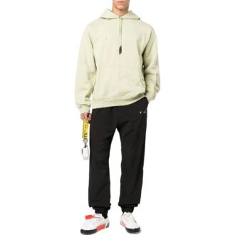 Off-White Men’ s FW22 Logo Printing Bundle Feet Sports Pants/Trousers/Joggers Black Off-White Men’ s FW22 Logo Printing Bundle Feet Sports Pants/Trousers/Joggers Black