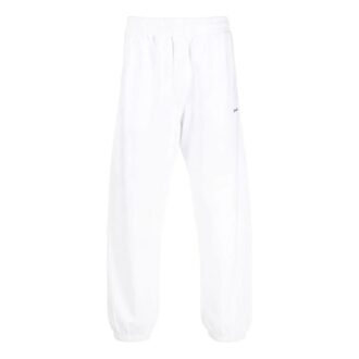 Off-White Men’ s FW22 Logo Printing Bundle Feet Sports Pants/Trousers/Joggers Version White Off-White Men’ s FW22 Logo Printing Bundle Feet Sports Pants/Trousers/Joggers Version White