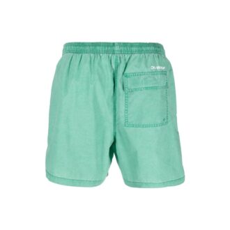 Off-White Men’ s FW22 Logo Printing Casual Shorts Version Green Off-White Men’ s FW22 Logo Printing Casual Shorts Version Green