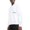 Off-White Men’ s FW22 Logo Printing Long Sleeves Pullover Loose Fit White