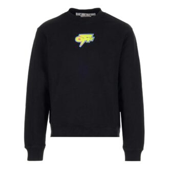 Off-White Men’ s FW22 Logo Printing Round Neck Hoodless Long Sleeves Black Off-White Men’ s FW22 Logo Printing Round Neck Hoodless Long Sleeves Black