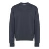 Off-White Men’ s FW22 Logo Printing Round Neck Pullover Navy Blue