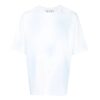 Off-White Men’ s FW22 Logo Printing Round Neck Short Sleeve Blue White T-Shirt
