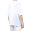 Off-White Men’ s FW22 Logo Printing Round Neck Short Sleeve Blue White T-Shirt
