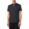 Off-White Men’ s FW22 Logo Printing Round Neck Short Sleeve Version Black T-Shirt