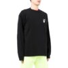 Off-White Men’ s FW22 Logo Round Neck Long Sleeves Version Black