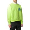 Off-White Men’ s FW22 Pattern Printing Pullover Long Sleeves Version Green