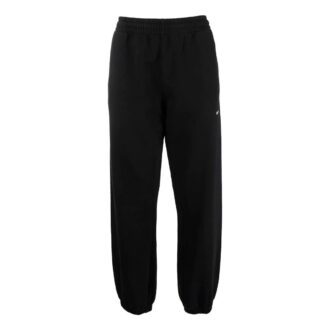 Off-White Men’ s FW22 Rear Logo Printing Casual Bundle Feet Sports Pants/Trousers/Joggers Version Black