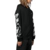 Off-White Men’ s FW22 Ribbed Pattern Printing Fitted Fit Black