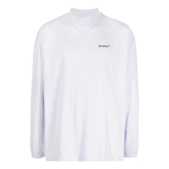 Off-White Men’ s FW22 Solid Color Arrow Pattern Logo Printing Round Neck White Off-White Men’ s FW22 Solid Color Arrow Pattern Logo Printing Round Neck White