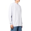Off-White Men’ s FW22 Solid Color Arrow Pattern Logo Printing Round Neck White