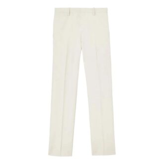Off-White Men’ s FW22 Solid Color Buckle Belt Straight Casual Pants/Trousers White Off-White Men’ s FW22 Solid Color Buckle Belt Straight Casual Pants/Trousers White