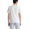 Off-White Men’ s FW22 Solid Color Diagonal Arrow Printing Round Neck Short Sleeve White T-Shirt