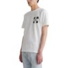 Off-White Men’ s FW22 Solid Color Diagonal Arrow Printing Round Neck Short Sleeve White T-Shirt