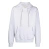 Off-White Men’ s FW22 Solid Color Hooded Long Sleeves Version Gray