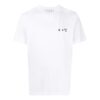 Off-White Men’ s FW22 Solid Color Logo Alphabet Printing Round Neck Short Sleeve White T-Shirt