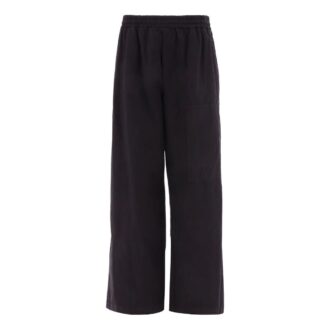Off-White Men’ s FW22 Solid Color Logo Embroidered Casual Pants/Trousers Loose Fit Black Off-White Men’ s FW22 Solid Color Logo Embroidered Casual Pants/Trousers Loose Fit Black