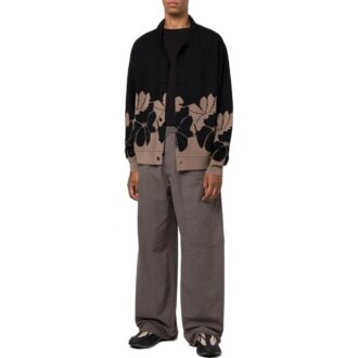 Off-White Men’ s FW22 Solid Color Logo Embroidered Casual Pants/Trousers Loose Fit Gray Off-White Men’ s FW22 Solid Color Logo Embroidered Casual Pants/Trousers Loose Fit Gray