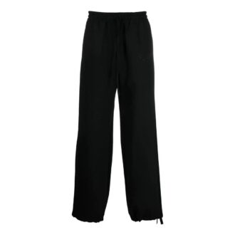 Off-White Men’ s FW22 Solid Color Logo Embroidered Straight Sports Pants/Trousers/Joggers Loose Fit Black Off-White Men’ s FW22 Solid Color Logo Embroidered Straight Sports Pants/Trousers/Joggers Loose Fit Black