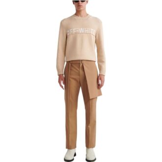Off-White Men’ s FW22 Suit Casual Pants/Trousers Brown Off-White Men’ s FW22 Suit Casual Pants/Trousers Brown