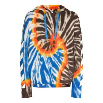 Off-White Men’ s FW22 Tie Dye Abstract Pattern Printing Drawstring Loose Fit Multicolor Off-White Men’ s FW22 Tie Dye Abstract Pattern Printing Drawstring Loose Fit Multicolor