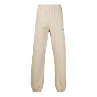 Off-White Men’ s FW22 Twill Printing Bundle Feet Sports Pants/Trousers/Joggers Loose Fit Beige Off-White Men’ s FW22 Twill Printing Bundle Feet Sports Pants/Trousers/Joggers Loose Fit Beige