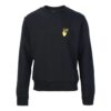 Off-White Men’ s Gold Color Earth Pattern Printing Round Neck Black
