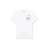Off-White Men’ s Golden Ratio Yellow Gold Printing Short Sleeve White T-Shirt